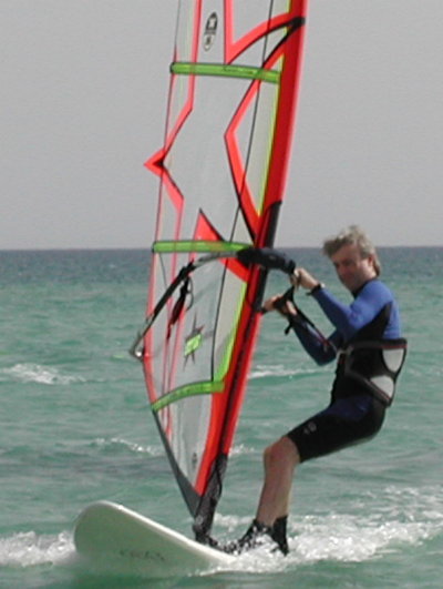 Keith Windsurfing